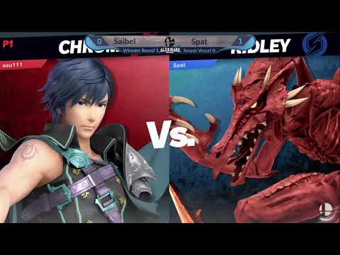 Smash Vessel 0 - Saibel (Chrom) Vs Spat (Pokemon Trainer, Ridley) - Winners Round 3