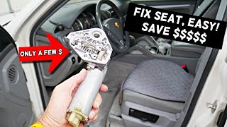 How To Fix Power Seat That Does Not Work, Seat Does Not Move Recline on CAR