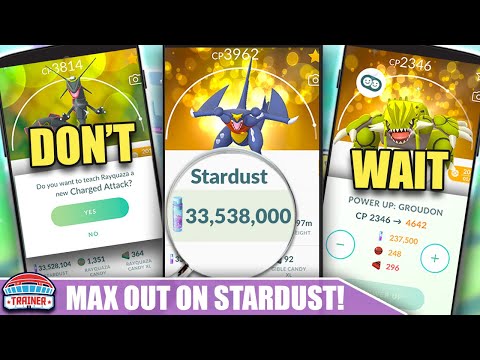 5 BEST *STARDUST STACKING STRATEGIES* - DOs & DON'Ts  - PRO HABIT HACKS | Pokémon GO