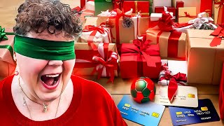 Surprising Mother Aarons With Christmas Presents!