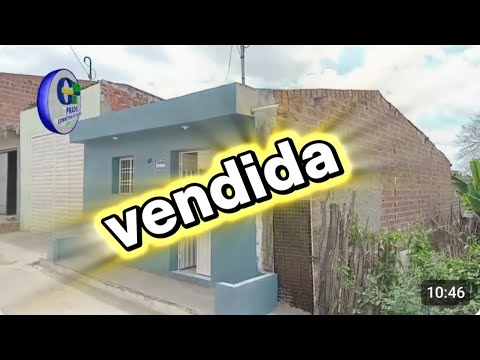 850#Casa para vender na cidade de tacaimbó 45.mil
