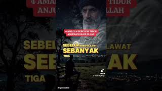 Download lagu 4 Amalan sebelum tidur, anjuran Rasulullah #alikhlas #sholawat #rasulullah mp3