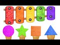 Best Learning Videos For Toddlers Ep 8 Learn Colors With Ice Cream Scoops With Xylophone