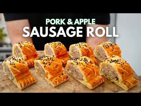 Pork & Apple Sausage Roll Recipe | How To Make Tutorial
