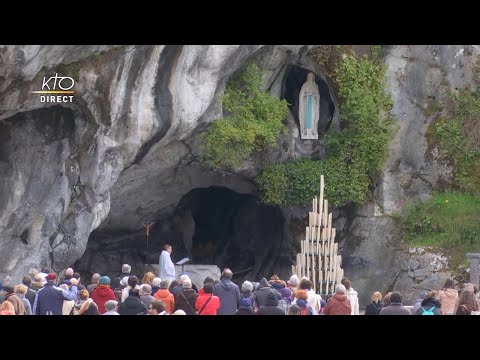 Chapelet du 6 avril 2022 à Lourdes
