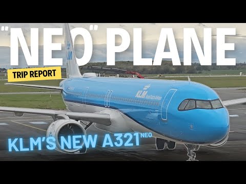 YouTube thumbnail for KLM Airbus A321neo