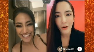 พิ้งค์กี้ สาวิกา Live กับหนูดี รีวิวมิสแกรนด์ปีนี้