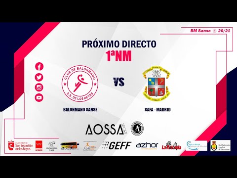 Balonmano Sanse VS BM Safa Madrid - Liga 1ª NM - Grupo F