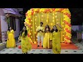 Kerala latest simple haldi dance video || bride & groom pair dance ll yellow festival