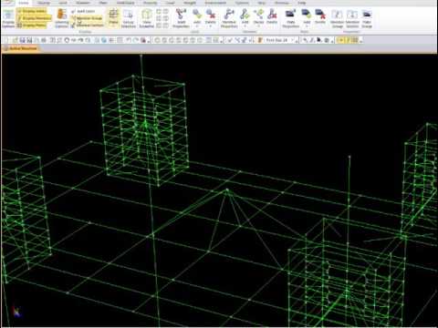 Apply P-delta effect in Sacs software