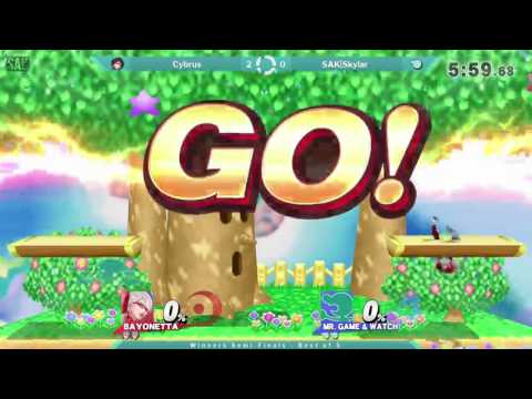 SOS 44 Winners Semis - Cyberus (Bayonetta) vs SAK|Skylar (Mr. Game & Watch)