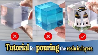 Mastering the Pouring in Layers Technique | Resin Beginner Tutorial