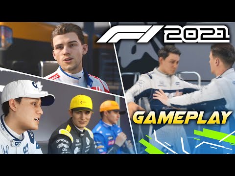F1 2021 BRAKING POINT GAMEPLAY! Story Mode First Look & Reaction/Trailer Breakdown!