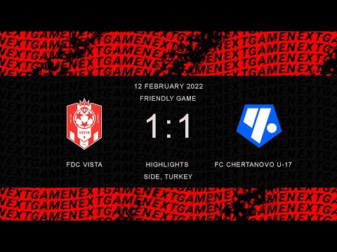 FDC VISTA 1-1 FC CHERTANOVO U-17 | HIGHLIGHTS