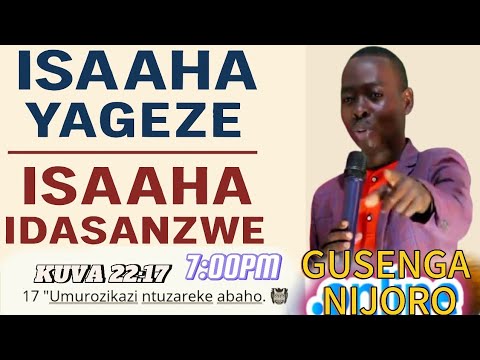 LIVE 🔥KURIKIRA ISENGESHO RYO GUKIRA INDWARA NO KUBOHOKA RYA NIJORO -KURYAMA TANDUKANA NI MYUKA MIBI