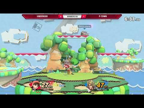 VS Weekly 8/22/19 - Winners R4 - Undergod (Yoshi) vs P-Town (Ken) - SSBU