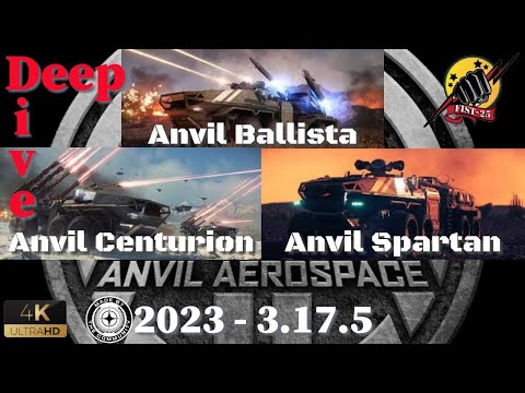 Deep Dive on the Anvil Ballista, Centurion & Spartan Atlas Chassis Vehicles [2023 - 3.17.5]