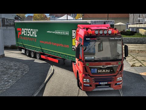 Driving Through Tight Narrow Streets of Balkans | #ets2 1.57