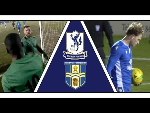 Enfield Town 1-0 Bishop's Stortford | Highlights