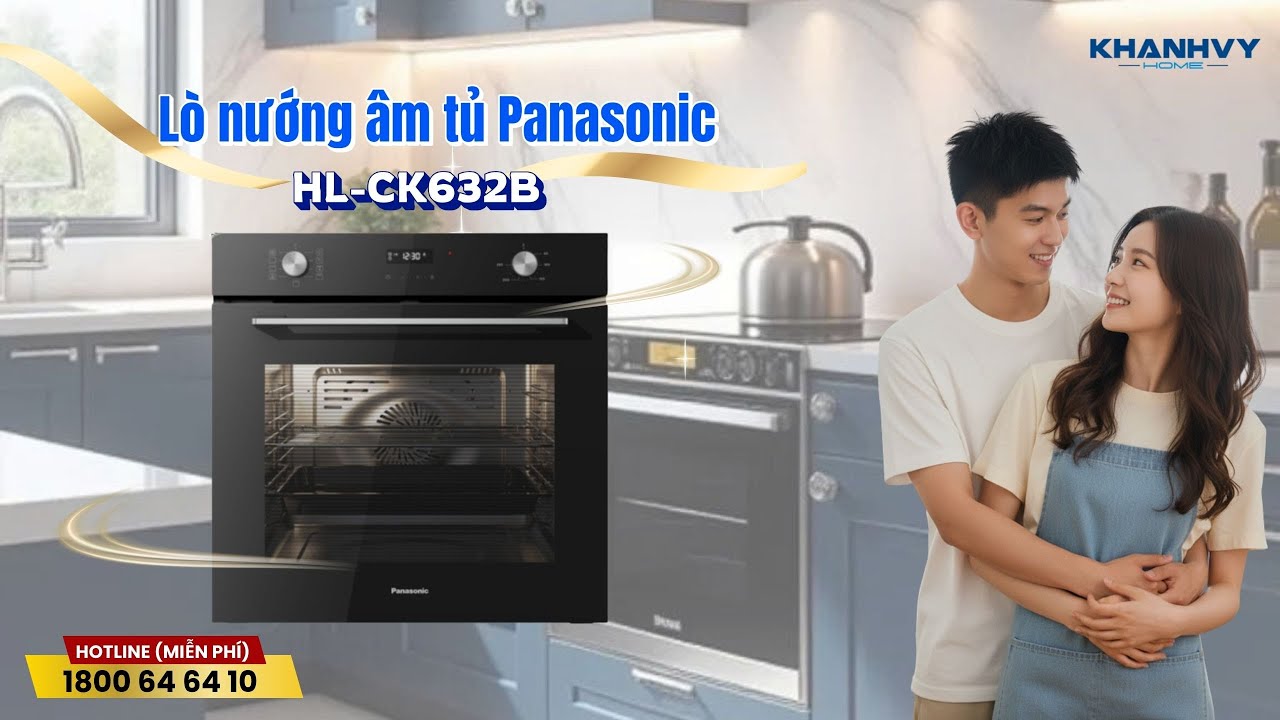 Lò nướng âm tủ Panasonic HL-CK632BYUE