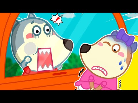 Oh No! Baby Lucy Got Car Sick 🤢 Baby First Time in a Car | Kids Cartoon