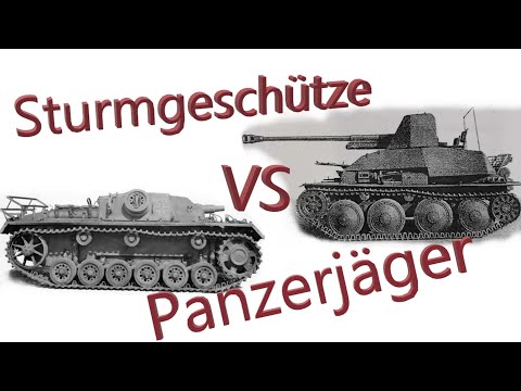 Panzerjäger vs Sturmgeschütze | GESCHICHTE