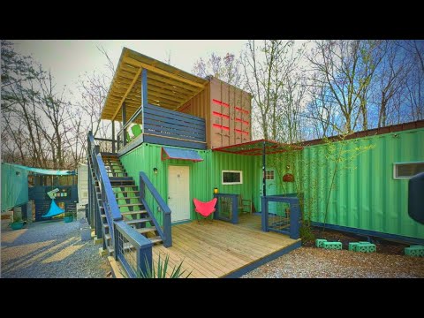 UNBELIEVABLE! Container House - Hidden Gem in Sewanee , TN