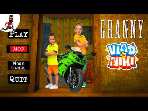 Play as Vlad and Niki in Granny 2 - motorbike escape