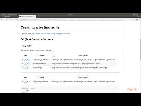 Automating Web Testing with Selenium and Python The Course Overview | packtpub com