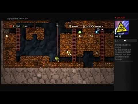 My new update/Spelunky: OOOOOH A NINJA