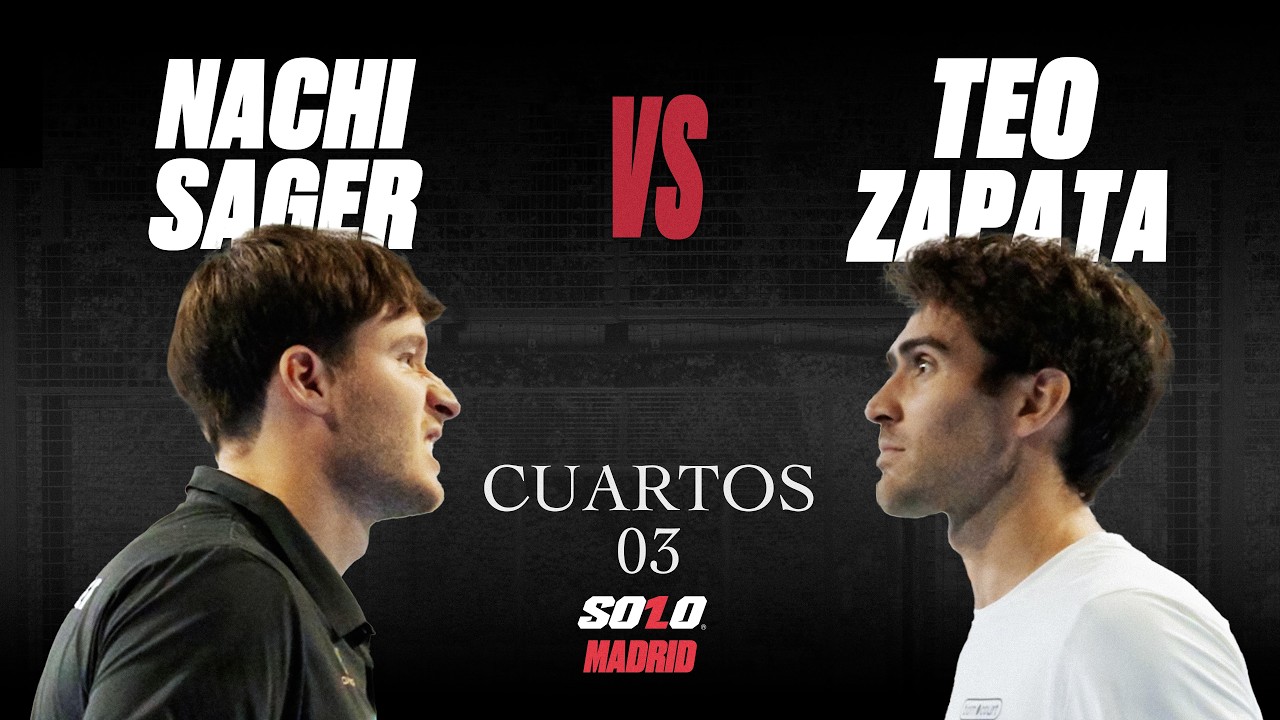 Cuartos de final 3 del Open 03 Madrid — Teo Zapata vs Nachi Sager
