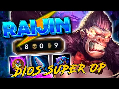 RAIJIN MID - QUE OP ESTÁ ESTE DIOS!!! - SMITE Master Conquest