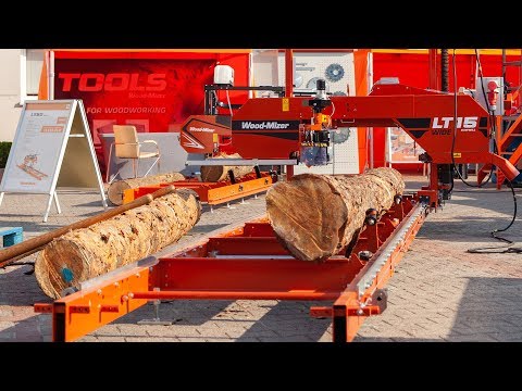 Wood-Mizer Introduces LT15CLASSIC WIDE LIGNA 2019 | Wood-Mizer Europe