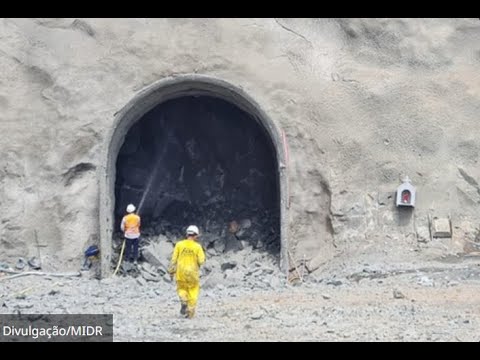 MIDR iniciou nova etapa das obras do Túnel Major Sales do Ramal do Apodi, no Rio Grande do Norte
