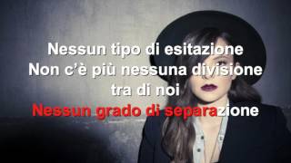 Francesca Michielin - Nessun grado di separazione - Karaoke con testo - Sanremo 2016