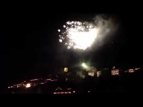 Feuerwerk beim Heimatfest in Wilhelmsthal