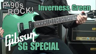 Video thumbnail for Rocking with P-90s | 2019 Gibson SG Special Inverness Green | Playing Only by André Heiji Kozuma