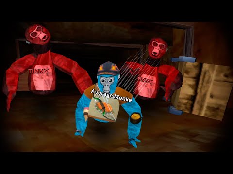 This game is SCARIER than GORILLA TAG HORROR! (Fun Monkey Horror)