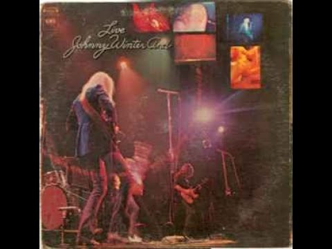 Johnny Winter Live  And  Canada /B2  Mean Town Blues - Columbia – C 30475 - 1971