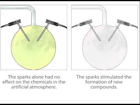 Synthesis of Prebiotic Molecules in an Experimental Atmosphere