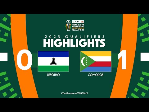Lesotho 🆚 Comoros | Highlights - #TotalEne...