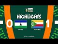 Lesotho 🆚 Comoros | Highlights - #TotalEnergiesAFCONQ2023 - MD5 Group H