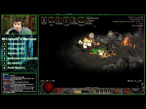 Diablo 2 - HELL 8 MAN SPEEDRUN w/subs - New Ladder #MD2GA