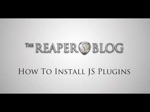 Quick Tip - How To Install JS Plugins | The REAPER Blog