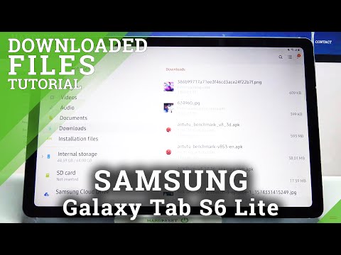 How to Find Downloaded Files in SAMSUNG Galaxy Tab S6 Lite – Locate Downloaded Files