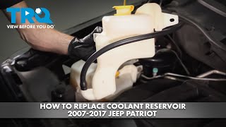 2008-2017 Jeep Compass & Patriot Coolant Reservoir: Why They Crack and
