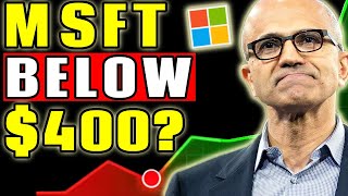 Is Microsoft Below $400 a MASSIVE Opportunity? | Microsoft (MSFT) Stoc