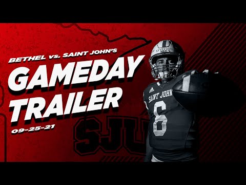 2021 Saint John's Football | Bethel Game Day HYPE Trailer