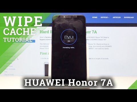 How to Wipe Cache Partition in Huawei Honor 7A – Clear Cache