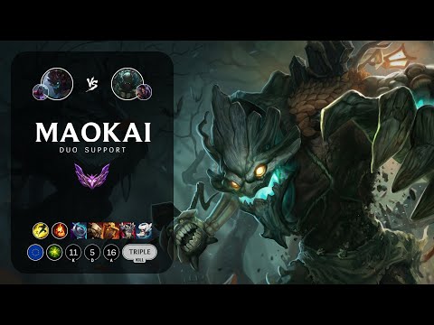 Maokai Support vs Pyke - EUW Master Patch 12.23